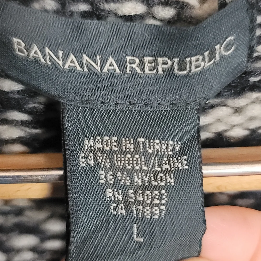 Banana Republic Chunky Knit Duster Cardigan Size Large - Picture 7 of 8